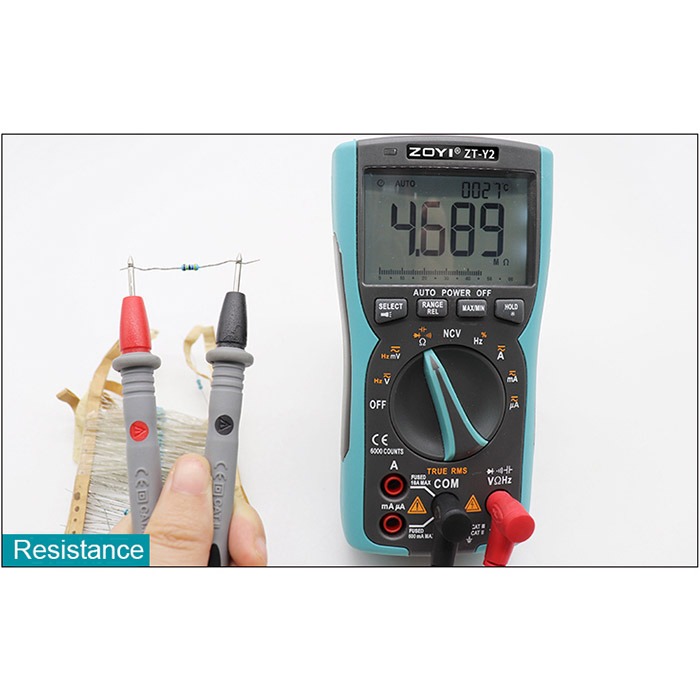 مولتی متر زویی ZOYI مدل ZT-Y2