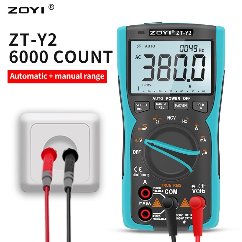 مولتی متر زویی ZOYI مدل ZT-Y2